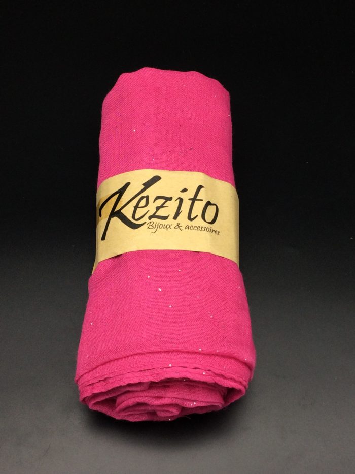 foulard pailleté